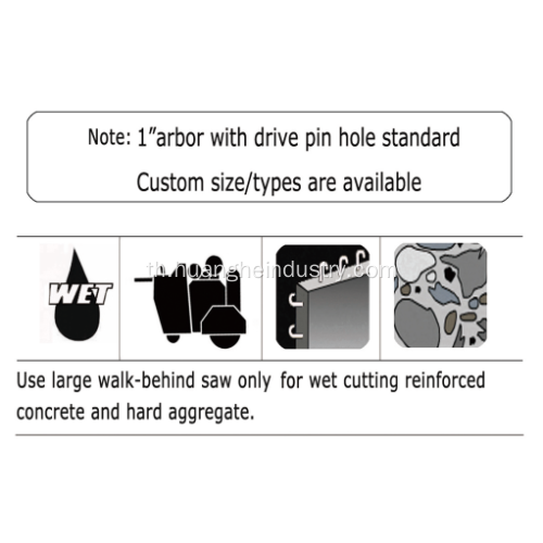 ใบมีดคอนกรีต Storm Series Pro (รอยด้วยเลเซอร์)